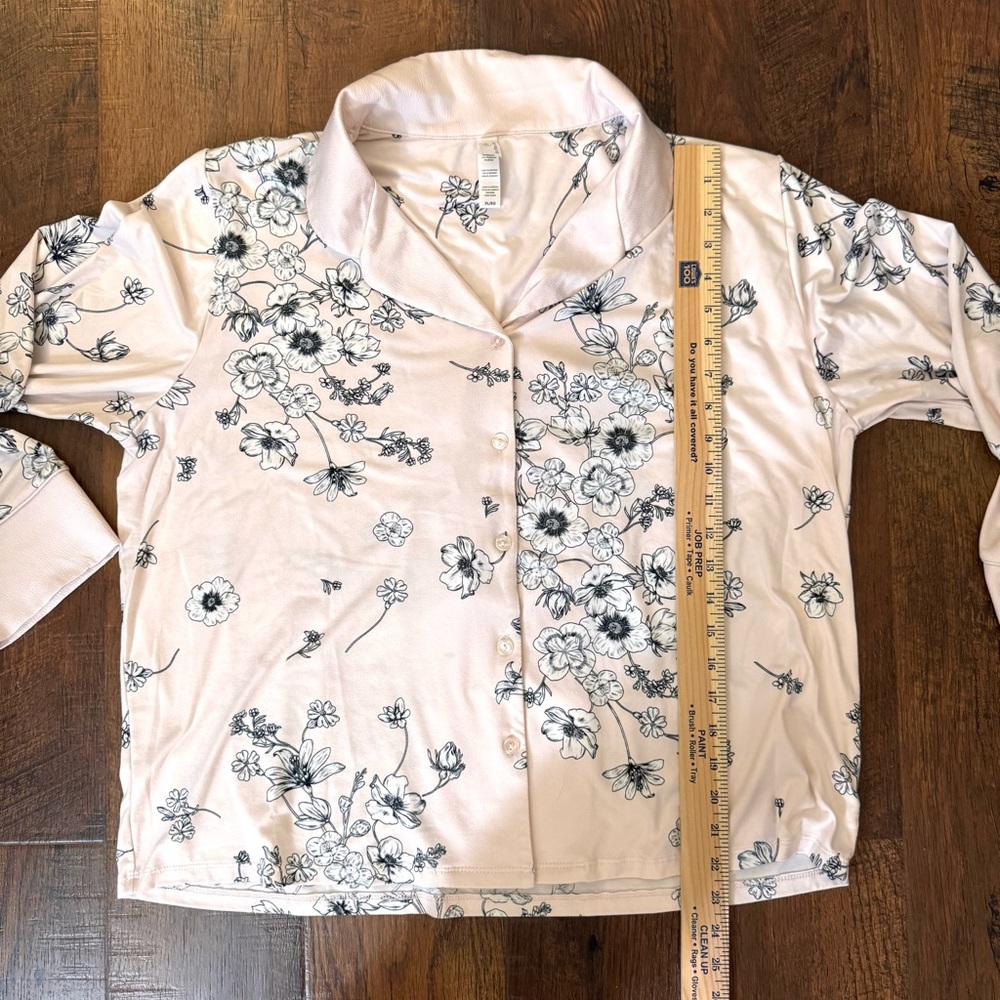 FLORA NIKROOZ 2 piece pajama lounge set, size XL - Picture 8 of 11